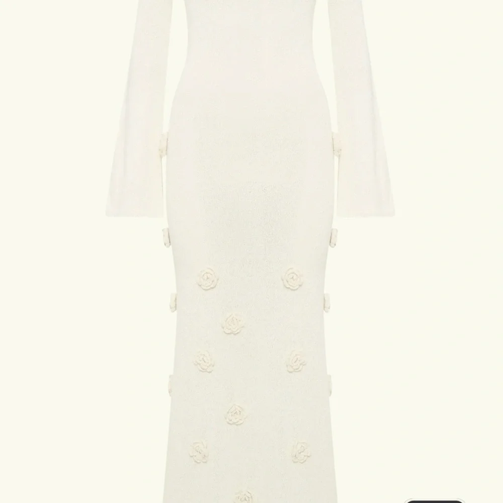 Meshki Kiki Off-Shoulder Maxi Dress in Ivory - Picture 4 of 4
